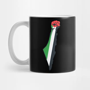 i stand with palestine, Punch Mug